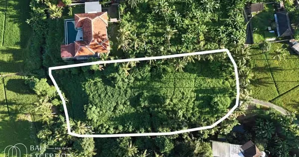 Photo of Land 35,54 Are for Sale Leasehold in Mas Ubud in Ubud