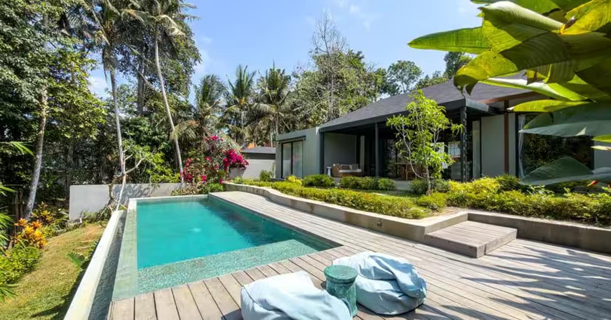 Photo of Leasehold Contemporary Tropical Estate with Independent Guest House for Sale in Ubud in Ubud