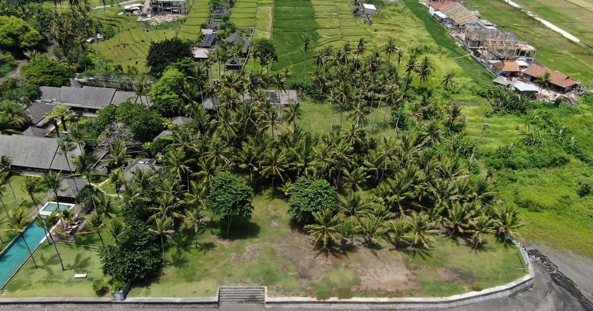 Photo of Freehold Beachfront Land in Cemagi in Pererenan