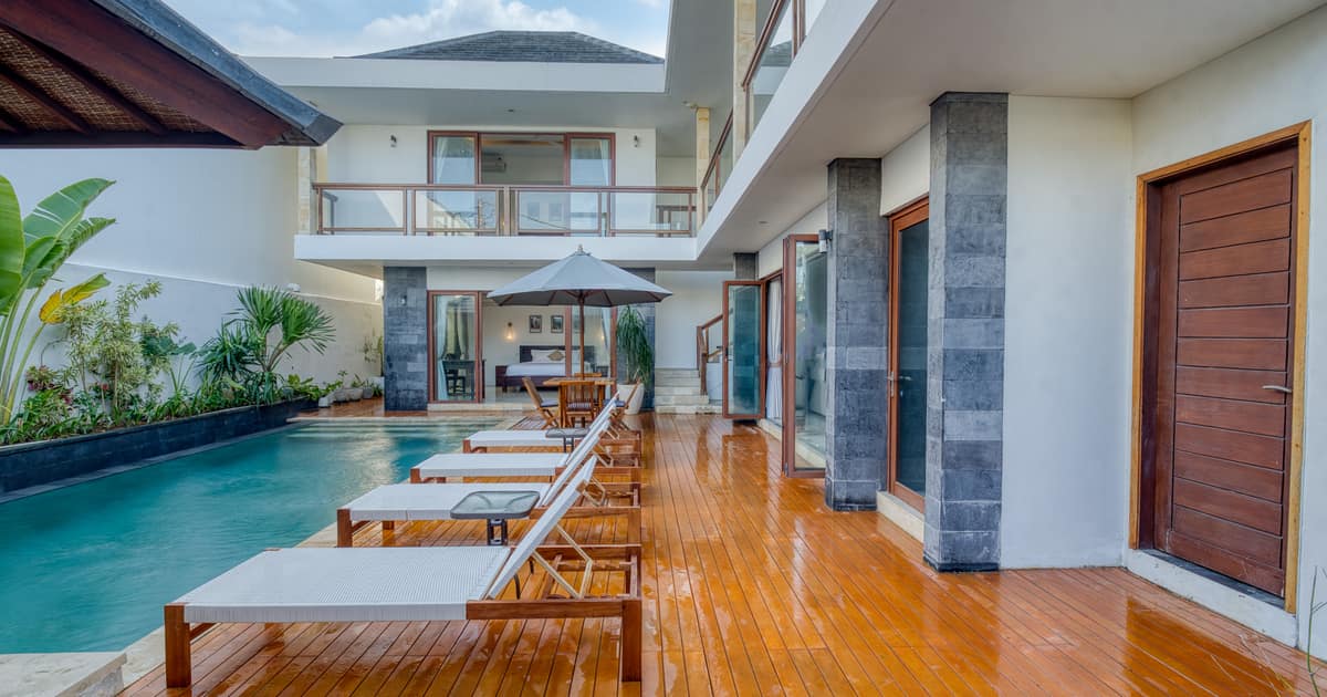 Photo of Modern 4 Bedroom Family Villa for Yearly Rent Canggu Berawa Area Next to Montessori School